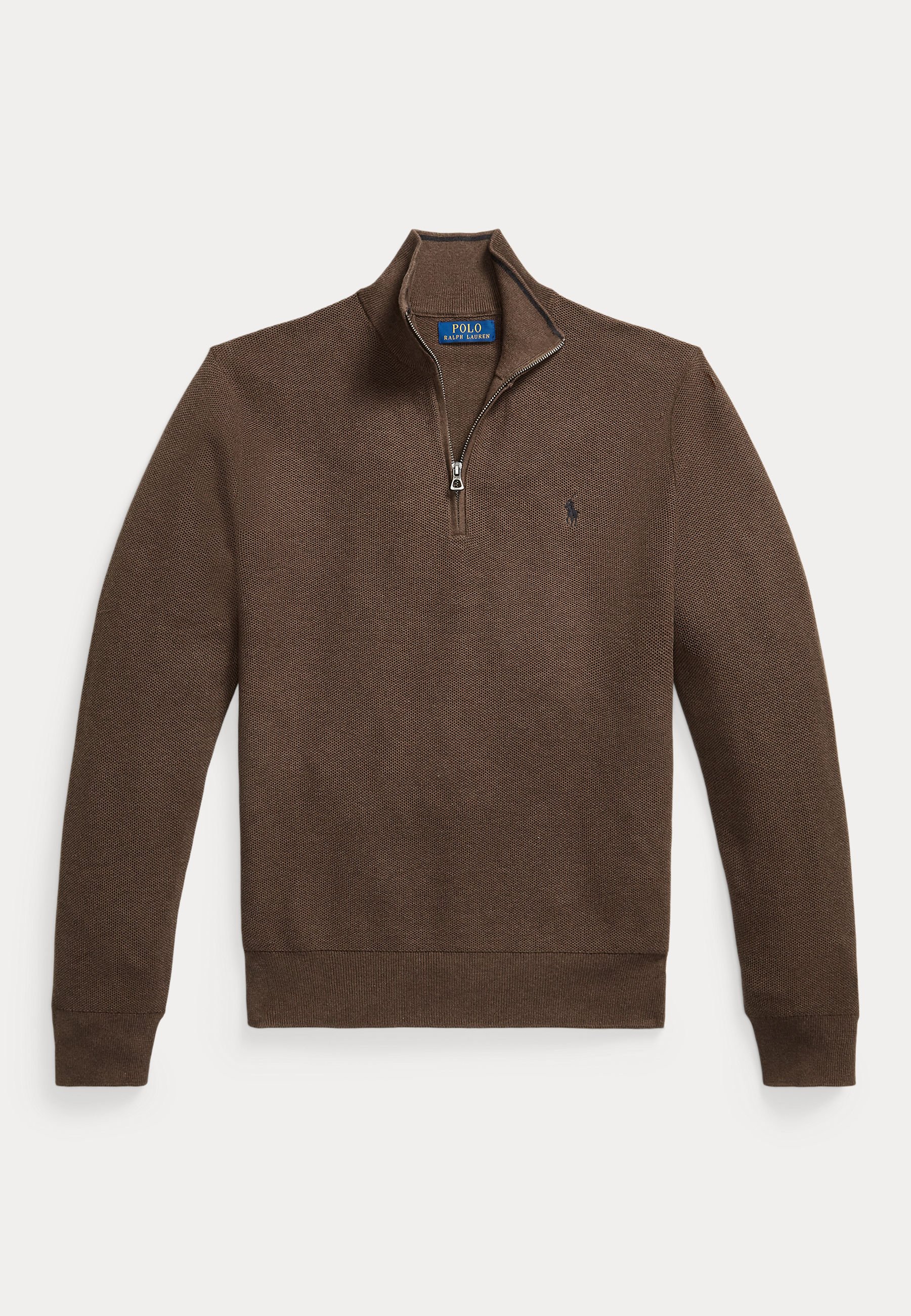 Second/Layer ニットポロ M Polo Ralph Lauren CABLE-KNIT COTTON QUARTER-ZIP SWEATER
