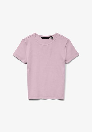 Vero Moda VMCHLOE - Tricou basic - roseate spoonbill