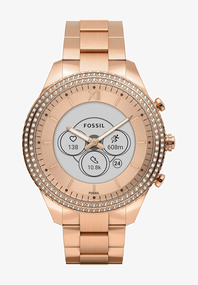 Fossil Skelettuhr Fossil Uhr Automatik Damen Rose Gold Fossil