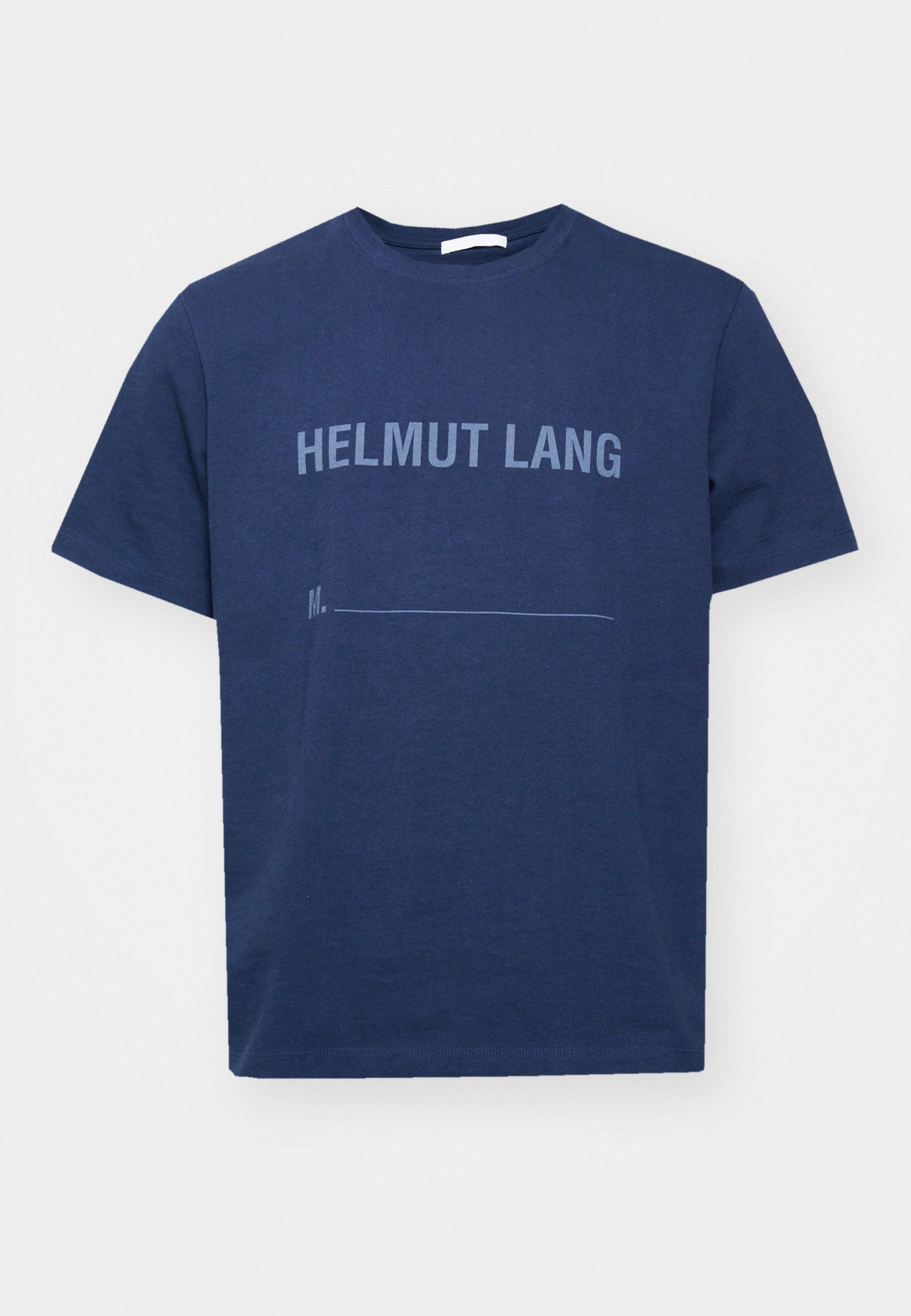 Helmut Lang STAMPED TEE WASHED - Print T-shirt - indigo/dark blue