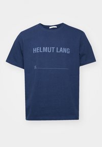 STAMPED TEE WASHED  - Potiskana majica - indigo