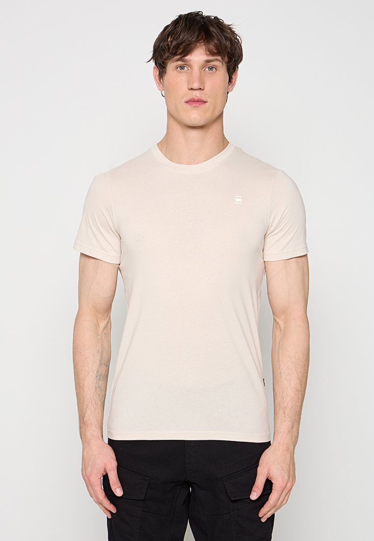 G-Star T-shirt basic wit denim/whitedenim
