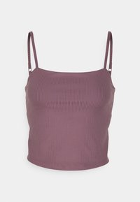 RIB CAMI - Top - pewter