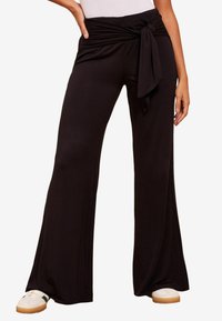 Broek - black tie waist