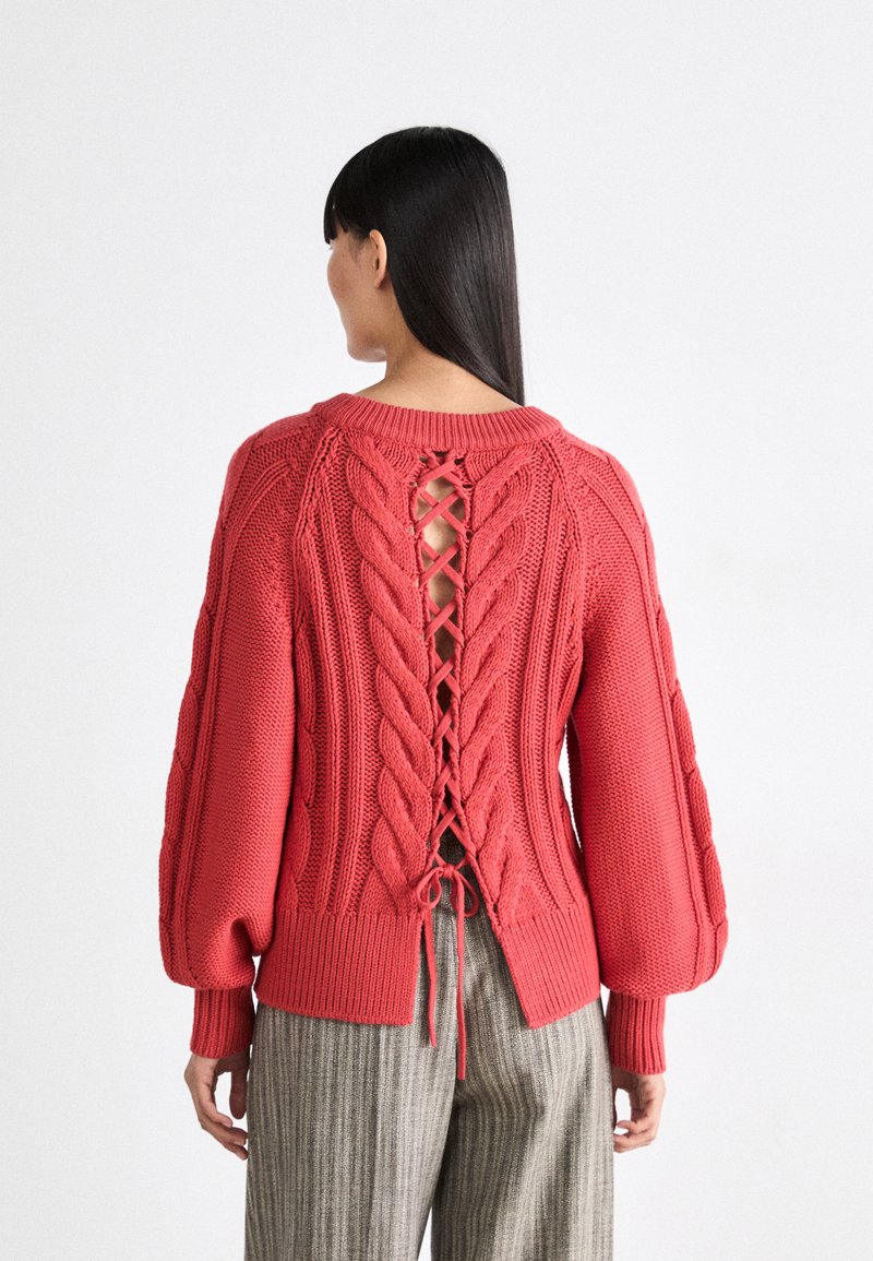 BOSS FORTA - Striktrøje - light/pastel red