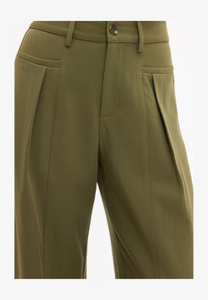 LOAVIES, FOREVER WANDERING - Pantalon classique - green solid