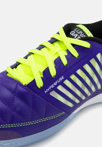 Nike Performance LUNAR GATO - Botas de futebol de salão - electro purple/volt/black/white