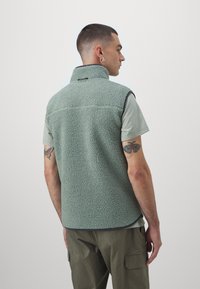 Didriksons VEST UNISEX - Waistcoat - light moss