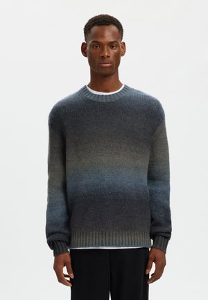 Selected, SLHGAARD RELAXED CREW NECK - Svetr - sky captain