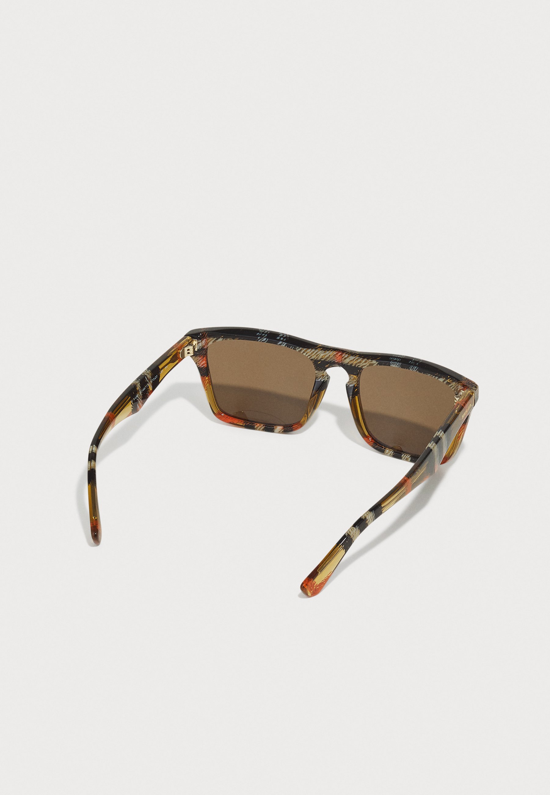小物 Burberry Sunglasses Brown Gradient Check Burberry Women's Brown Gradient Square Sunglasses