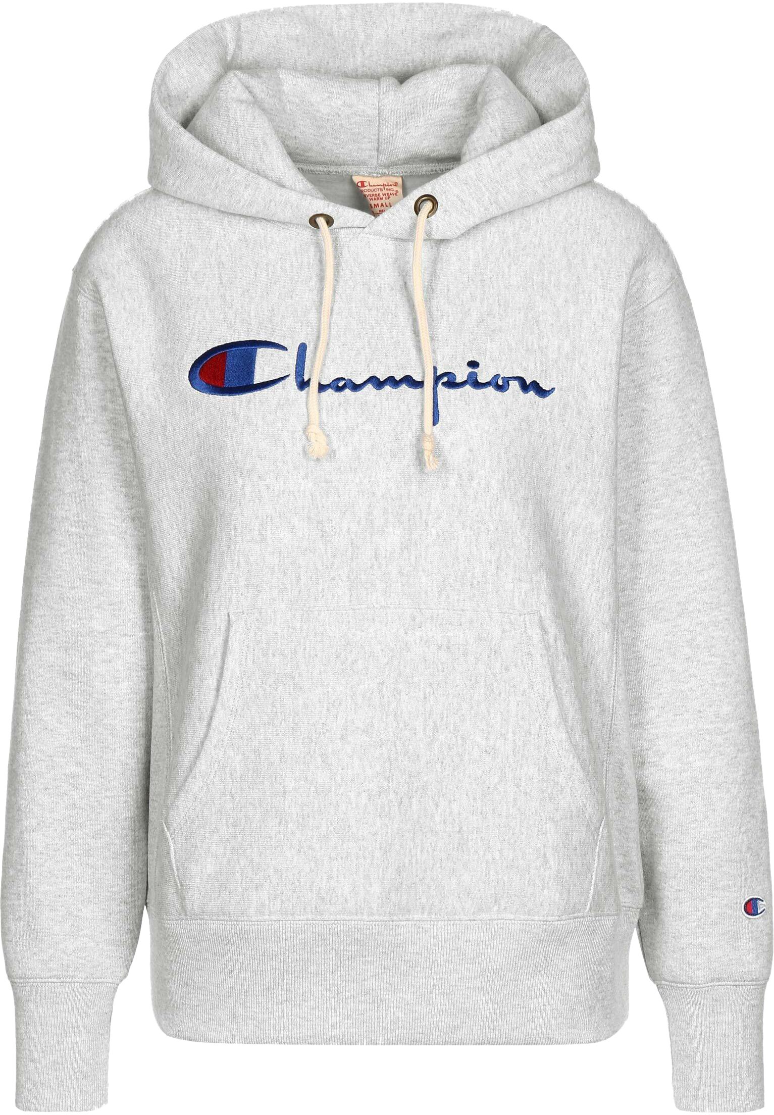 champion hoodie grijs