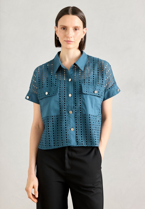 CITILI - Button-down blouse - requin