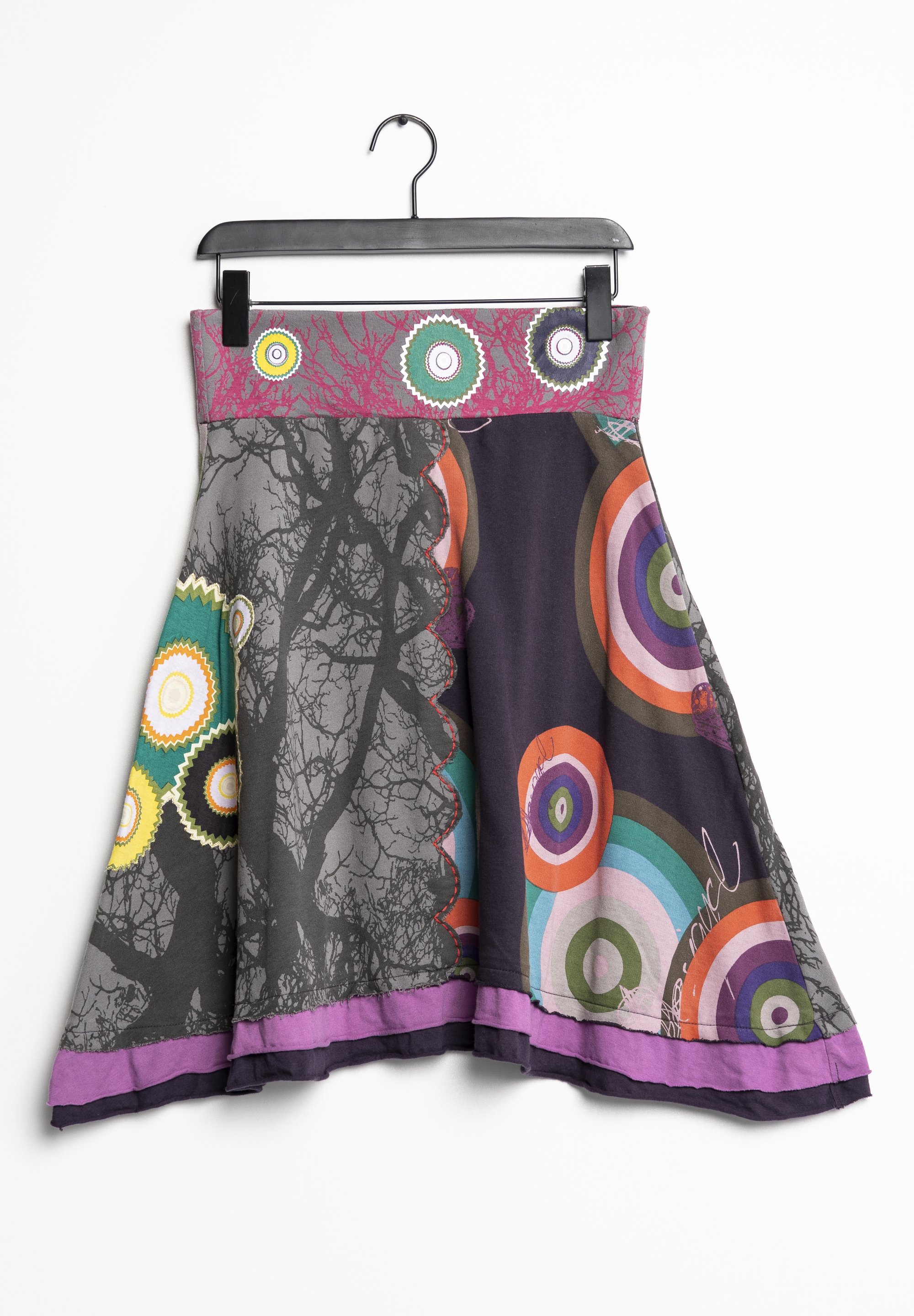 Desigual Jupe trapèze multi-colored/multicolore (Seconde main