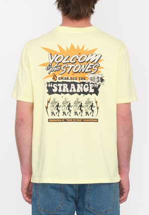 STRANGE RELICS BSC SST - T-Shirt print - aura yellow