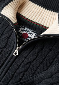 Superdry & Co RUGBY - Jersey de punto - cable navy