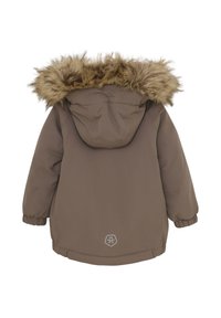 Color Kids WITH FAKE FUR - Vinterjacka - fossil