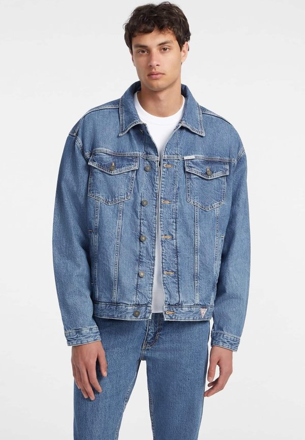 TRUCKER - Denim jacket - artistic medium