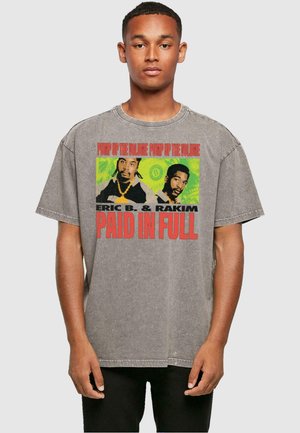 ERIC B  RAKIM PUMP UP THE VOLUME  - T-Shirt print - asphalt