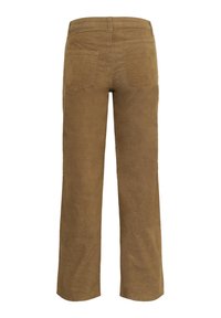 Kaffe WIDE - Trousers - toasted coconut