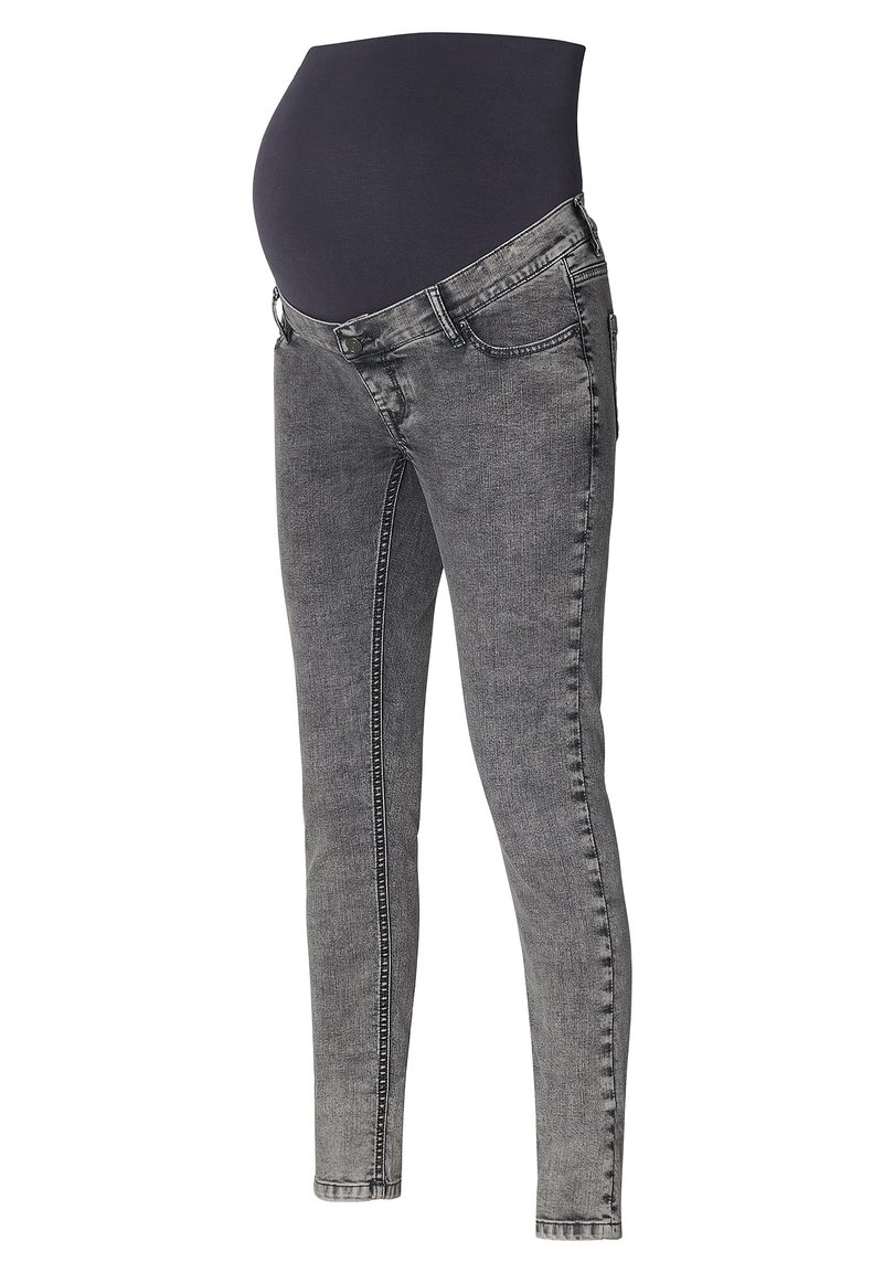 Noppies Slim fit jeans grijs