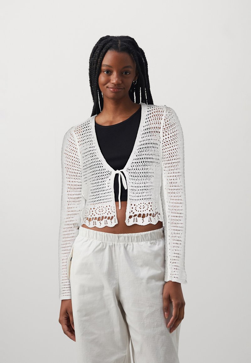 Hollister Co. COVER UP Vest cloud dancer/crème Zalando.nl