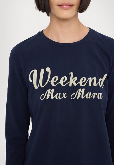 WEEKEND MaxMara QUINOA - Hosszú ujjú felső - blu