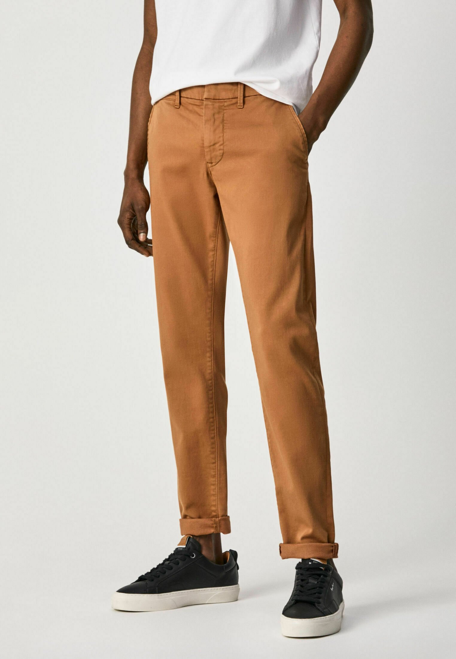 Pepe Jeans JAMES - Chino - tobacco/ocra - Zalando.it