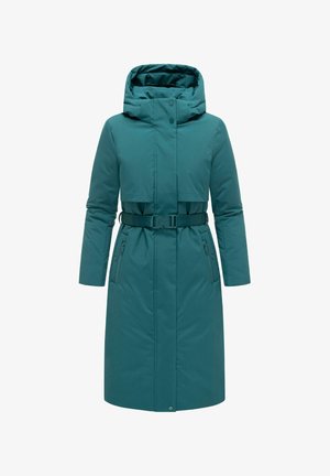 Navahoo, WINTERMANTEL WALDBUMMLER 14 - Parka - petrol melange