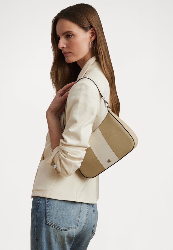 TWO TONE LEATHER MEDIUM DANNI BAG - Handbag4