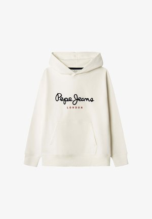 Džemperis su gobtuvu - antique white