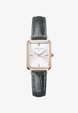 Rosefield OCTAGON - Reloj - grey rose gold coloured