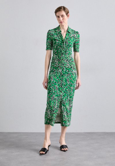 Diane von Furstenberg ZOEY DRESS - Vestido camisero - green