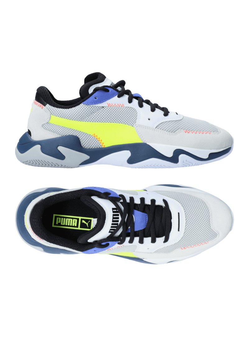Puma Schuhe Herren Sneaker Low Weissgrau Weiss Zalando De