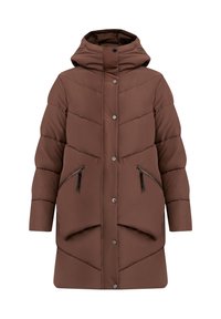 Finn Flare Zimní kabát - dark brown