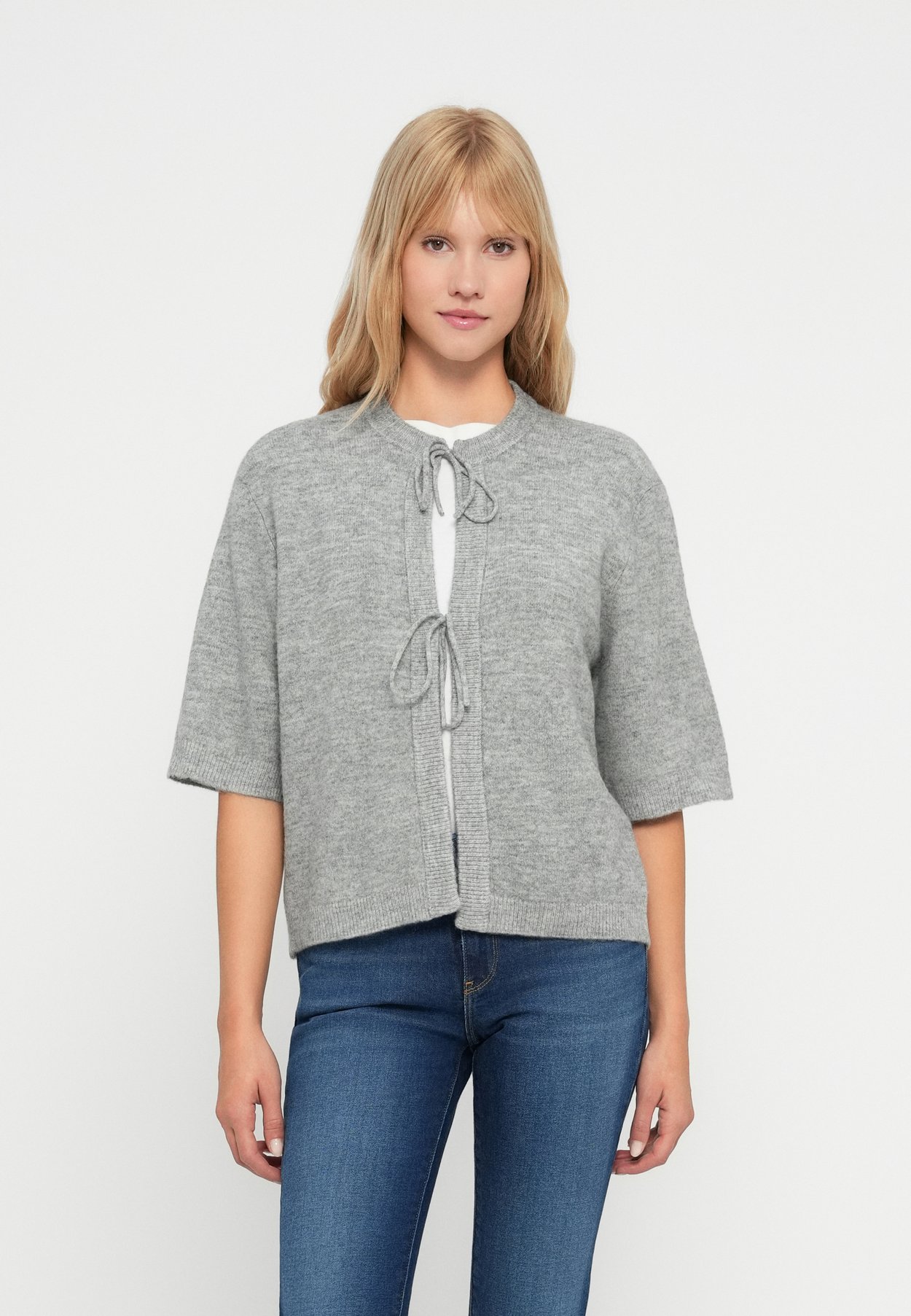 ONLSIMONI 2/4 BOW CARDIGAN KNT NOOS