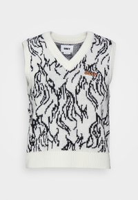 Obey Clothing - FLAME VEST - Neule - off-white - 7