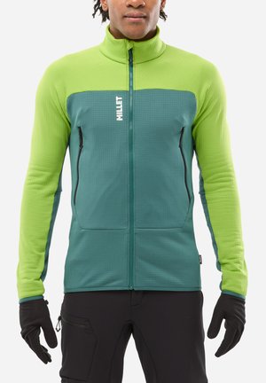 Sweat zippé - vert