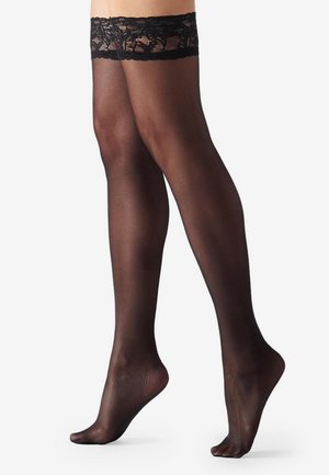 Over-the-knee socks - black