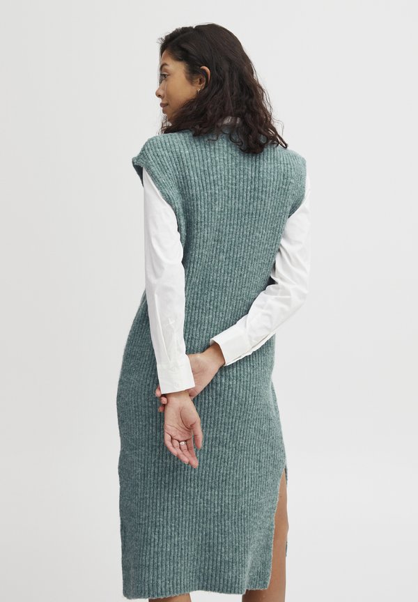 BYMAYLY - Jumper dress - bayou melange2