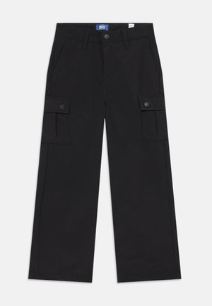 JPSTKARL KURTIS SNAP TECH - Pantalon cargo - black
