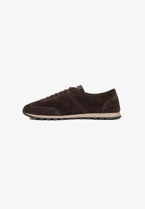 ESTRO, JASNOBEŻOWE TRAMPKI DAMSKIE NA PŁASKIEJ PODESZWIE ESTRO ER00119633 36 - Sneakers laag - dark brown