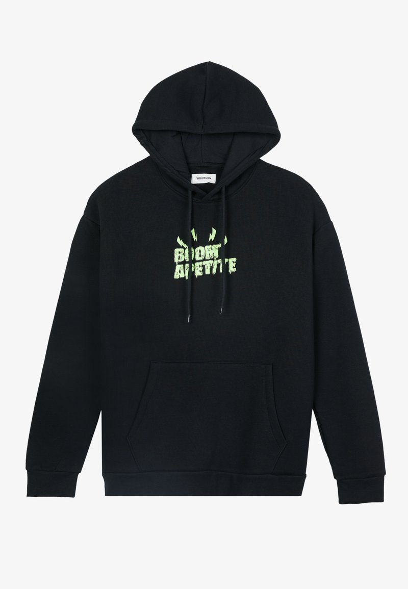YOURTURN Hoodie zwart YOURTURN Hoodie zwart
