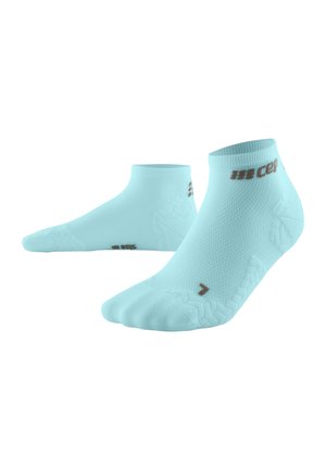 ULTRALIGHT COMPRESSION SOCKS LOW CUT MEN - MADE IN GERMANY - Sports socks - light blue