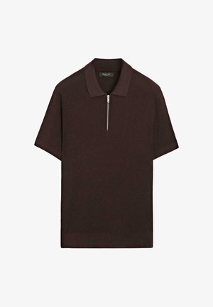 Massimo Dutti, Poloshirts - bordeaux