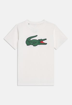 Lacoste, SPORT TEE - T-shirts print - blanc
