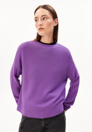 MERINAA LINKS - Strickpullover - orchid