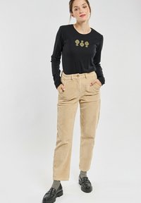 Armor lux À MANCHES LONGUES  LÉGER - Langarmshirt - noir