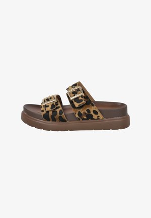 Bubble Bobble PLANAS - Chanclas de baño - leopardo
