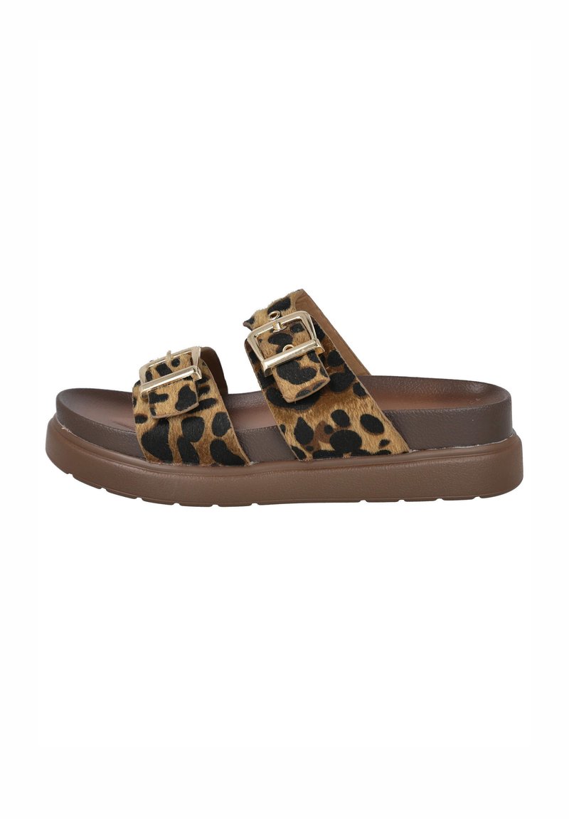Bubble Bobble PLANAS - Chanclas de baño - leopardo