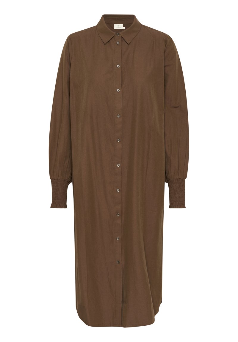 Kaffe Blousejurk bruin